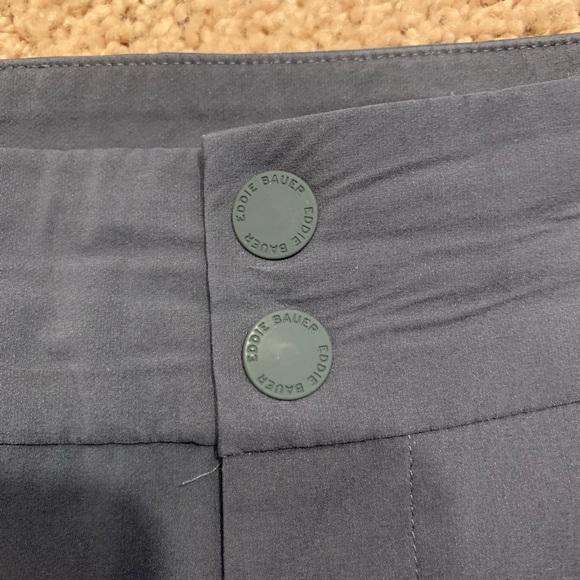 Eddie Bauer navy pants size 10 Tall for work or athleisure - Picture 2 of 4